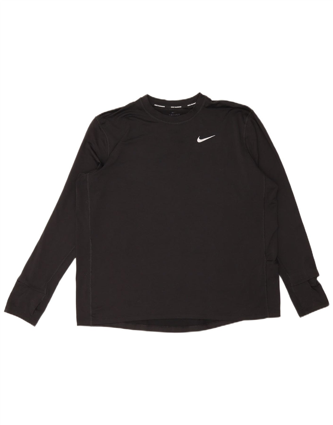 Maglia Nike Dri Fit da uomo a maniche lunghe XL nera