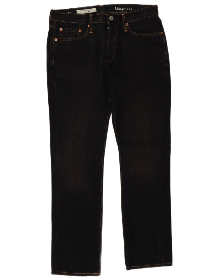 Jeans slim da donna Gap W30 L30 cotone blu navy