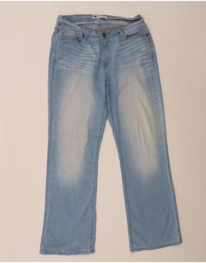 Jeans Levi's 529 Curvy Bootcut da donna W32 L32 in cotone blu