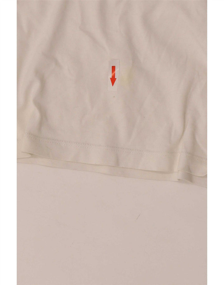 T-shirt grafica da uomo Levi's Top XS in cotone bianco