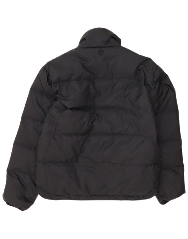 Giacca imbottita reversibile da uomo Timberland UK 36 piccola in nylon nero