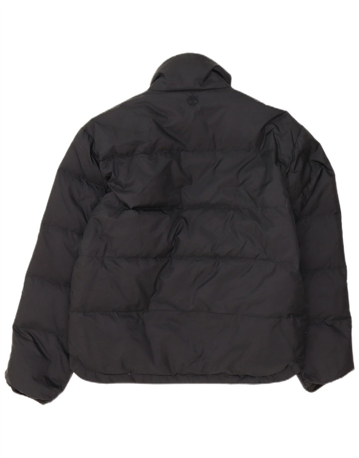Giacca imbottita reversibile da uomo Timberland UK 36 piccola in nylon nero