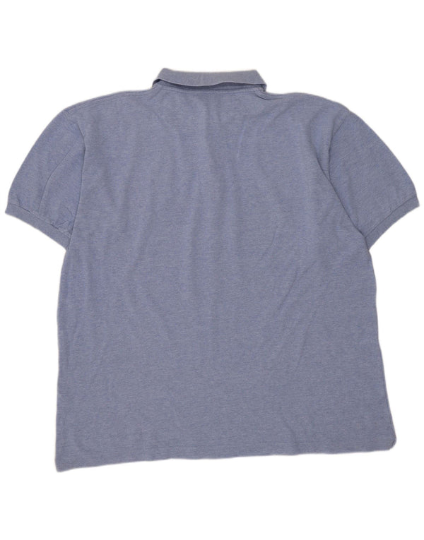 Polo Kappa Uomo Large Blu In Cotone