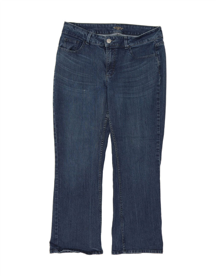 LEE Womens Riders Bootcut Jeans US 14 XL W36 L28 Blue Cotton Vintage Lee and Second-Hand Lee from Messina Hembry 