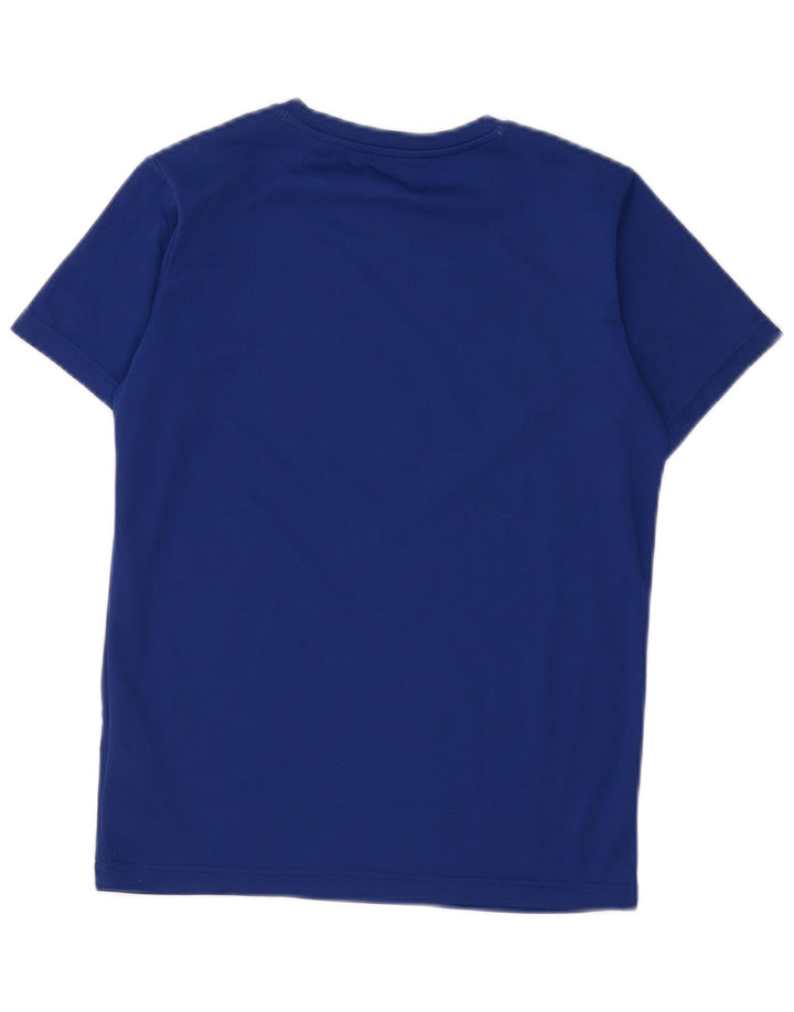 T-shirt grafica Champion da bambino, 11-12 anni, grande, in poliestere blu