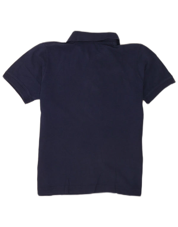 Polo Kappa da donna UK 12 medio blu navy in cotone