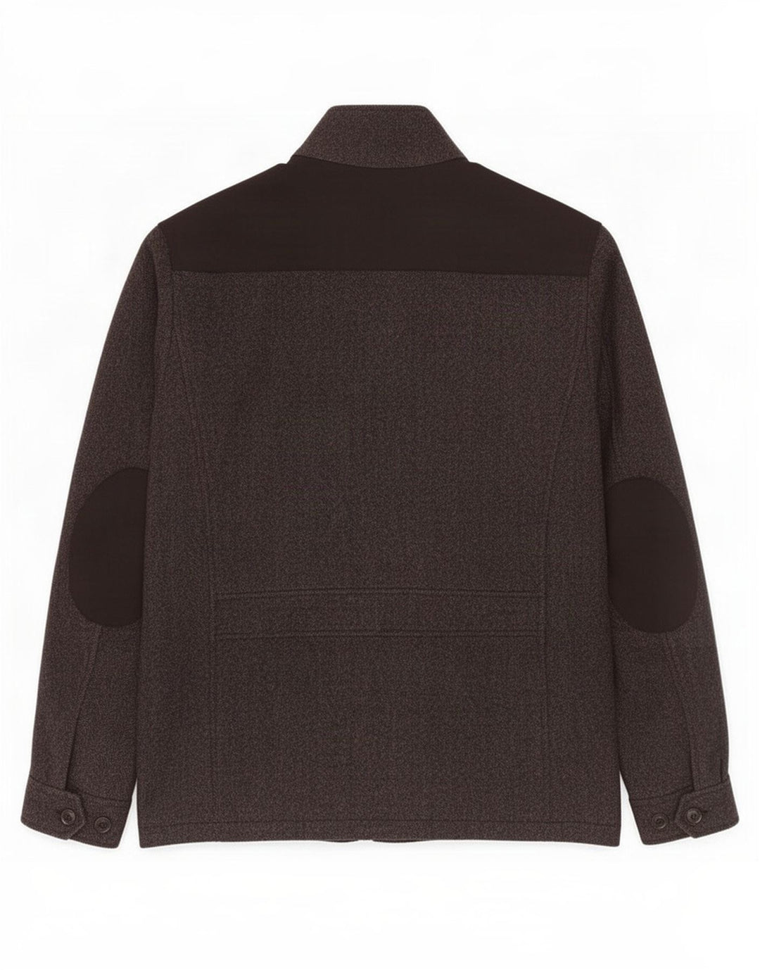 Cappotto giacca a vento da uomo Tommy Hilfiger UK 40 grande lana a spina di pesce grigia