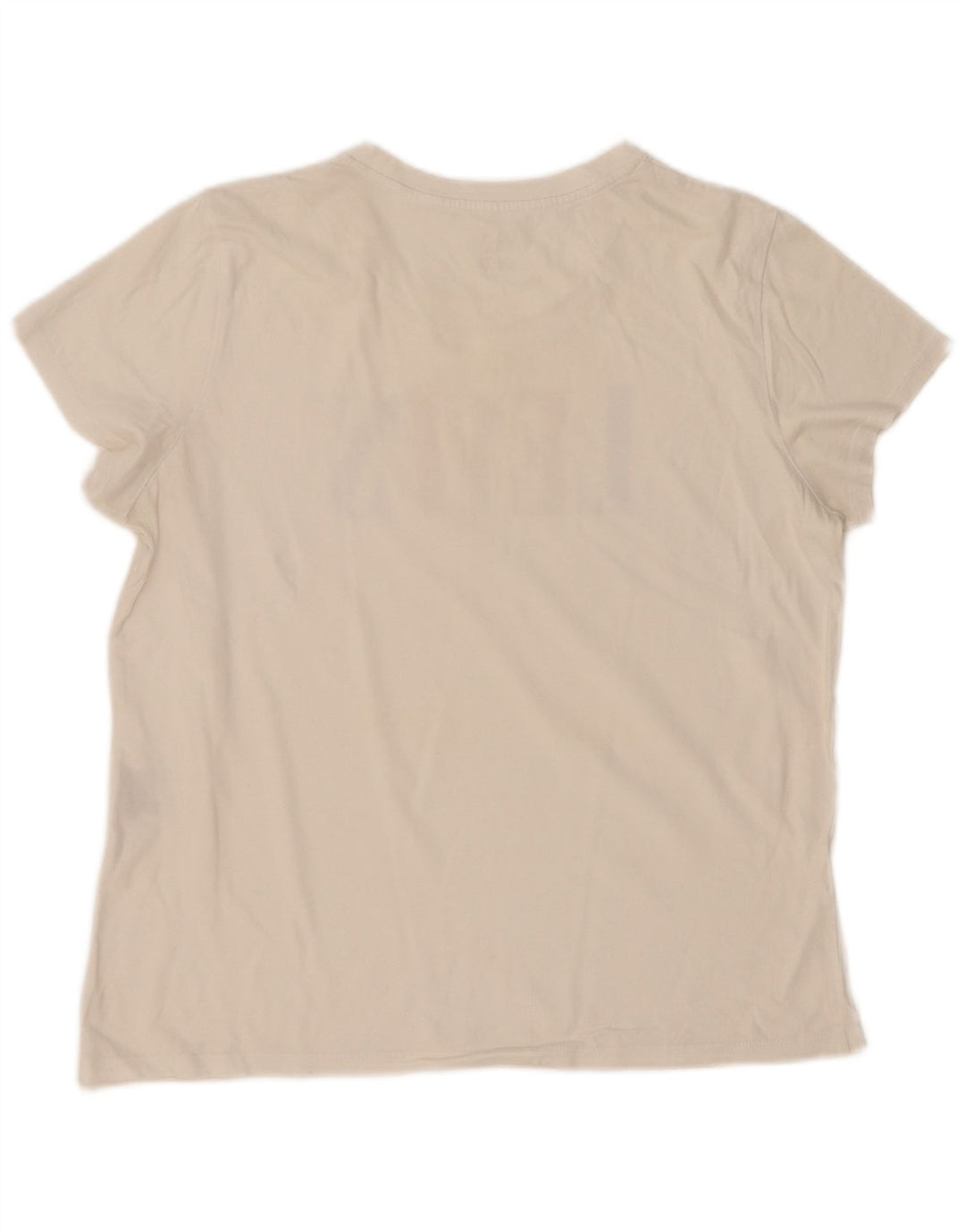 LEVI'S Womens Graphic T-Shirt Top UK 18 XL White