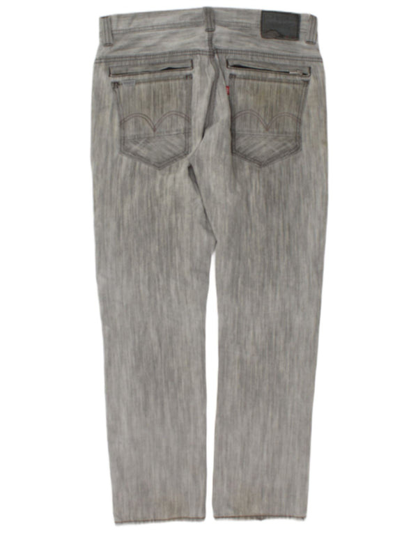 Levi's Uomo 511 Slim Jeans W33 L30 Cotone chiazzato grigio