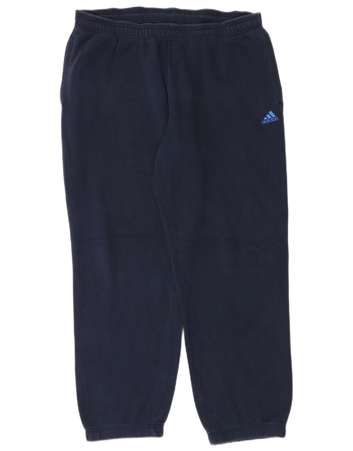 Pantaloni da tuta da uomo Adidas Joggers 2XL cotone blu navy