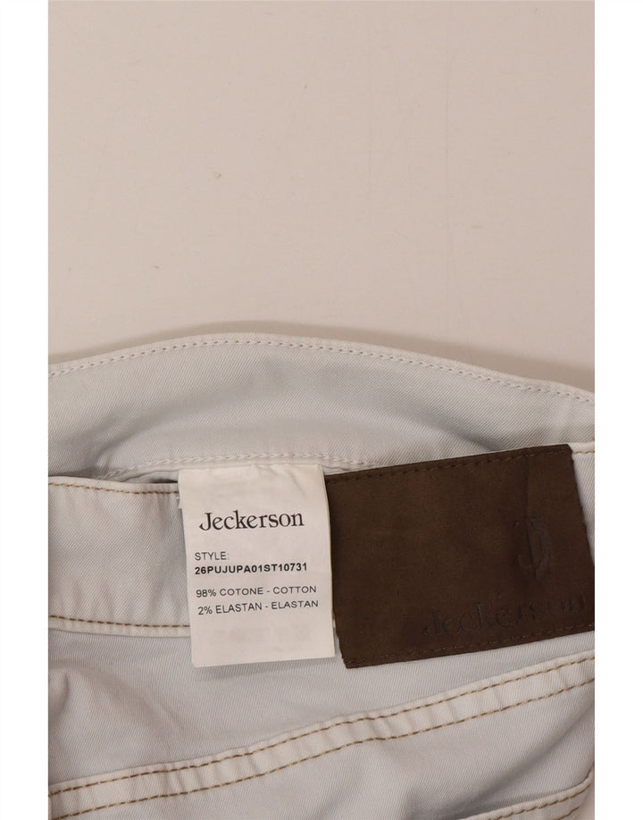 Jeans dritti da uomo Jeckerson W33 L34 cotone blu