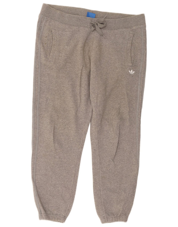 Pantaloni da tuta da uomo Adidas Joggers XL in cotone chiazzato grigio