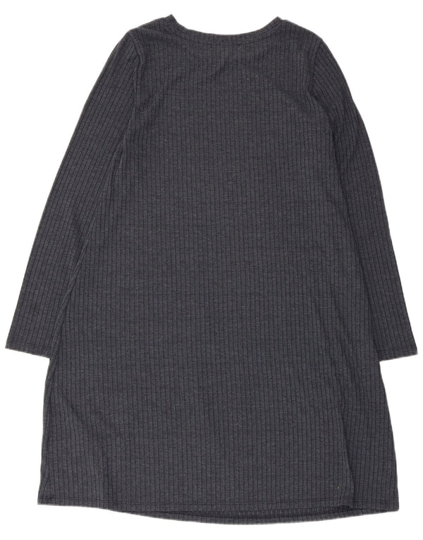 Abito maglione da donna Marks & Spencer UK 10 piccolo poliestere blu navy