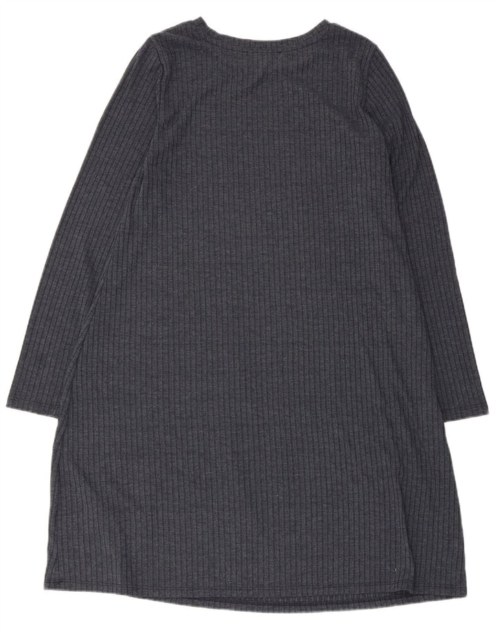 Abito maglione da donna Marks & Spencer UK 10 piccolo poliestere blu navy