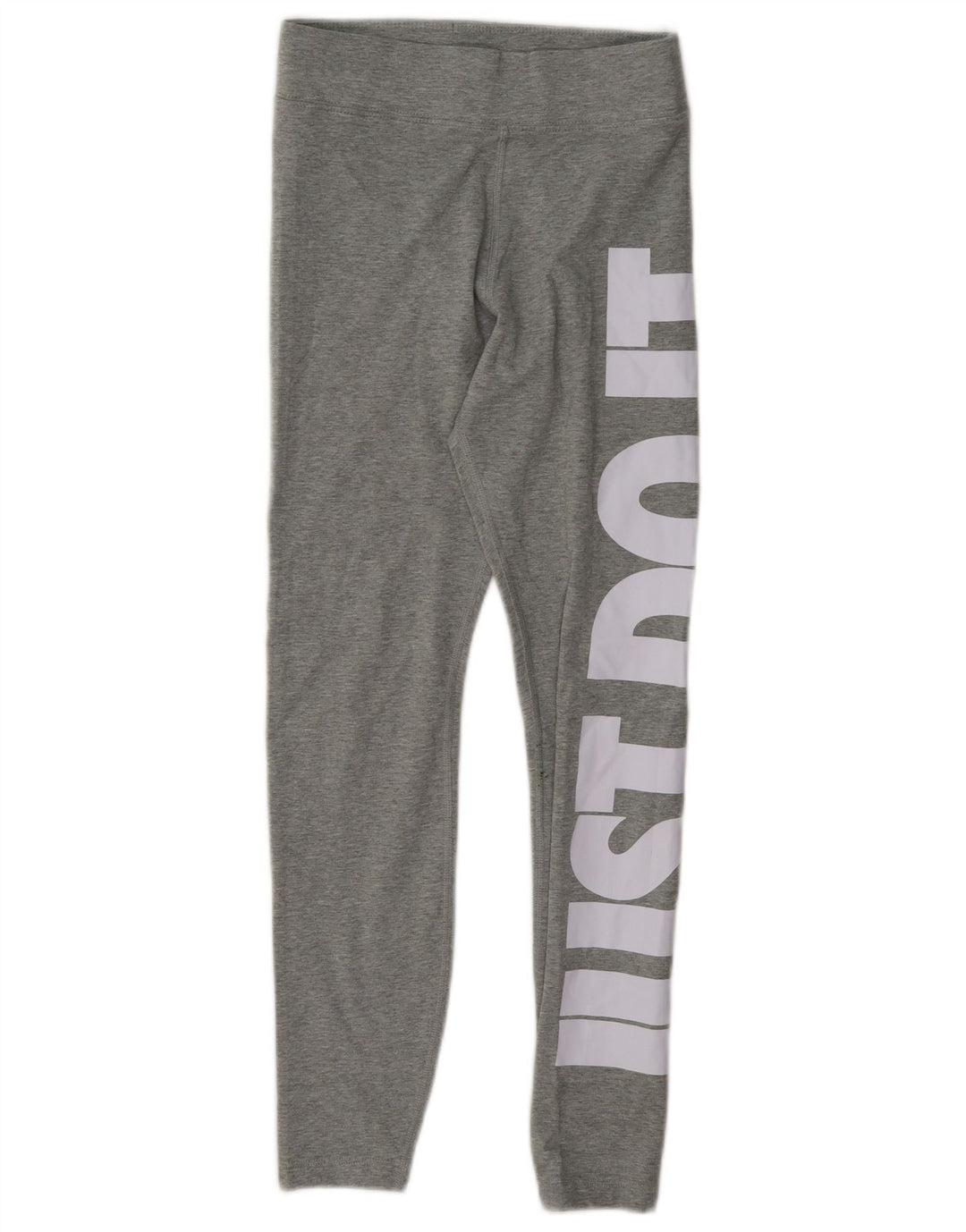 Leggings grafici da donna Nike UK 10 piccolo cotone grigio