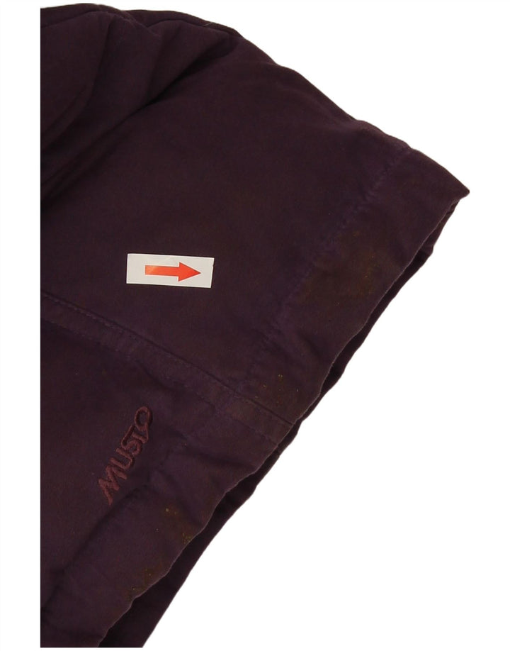 Cappotto imbottito da donna Musto UK 14 Poliestere viola medio