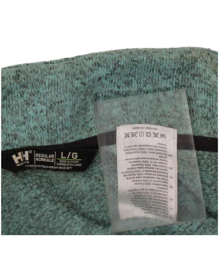 Giacca da tuta da donna HELLY HANSEN UK 14 Large Green Colourblock
