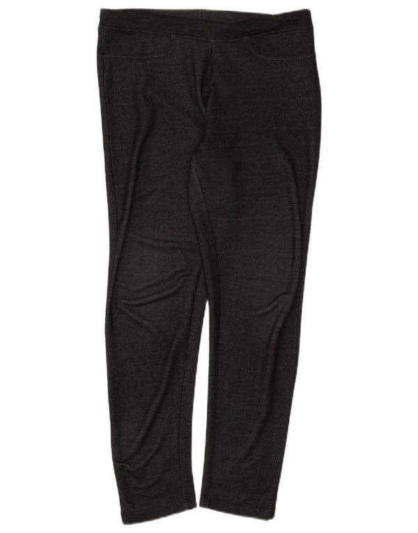 Leggings da donna Ellesse UK 12 medio rayon nero