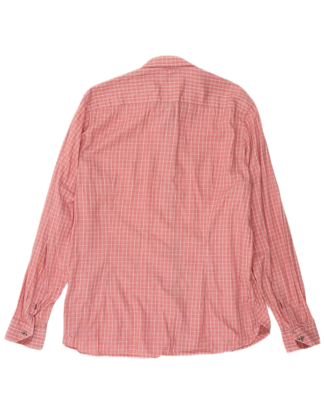 Camicia da uomo TED BAKER taglia 5 XL cotone a quadri rosa