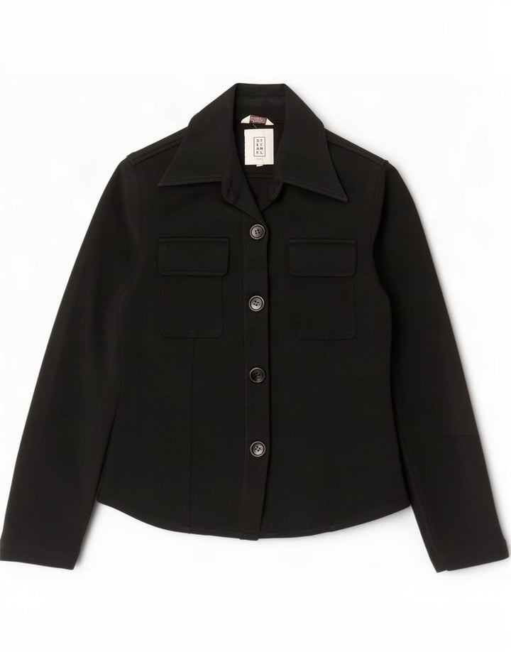 Giubbotto Bomber Donna Stefanel IT 38 XS Nero Poliammide