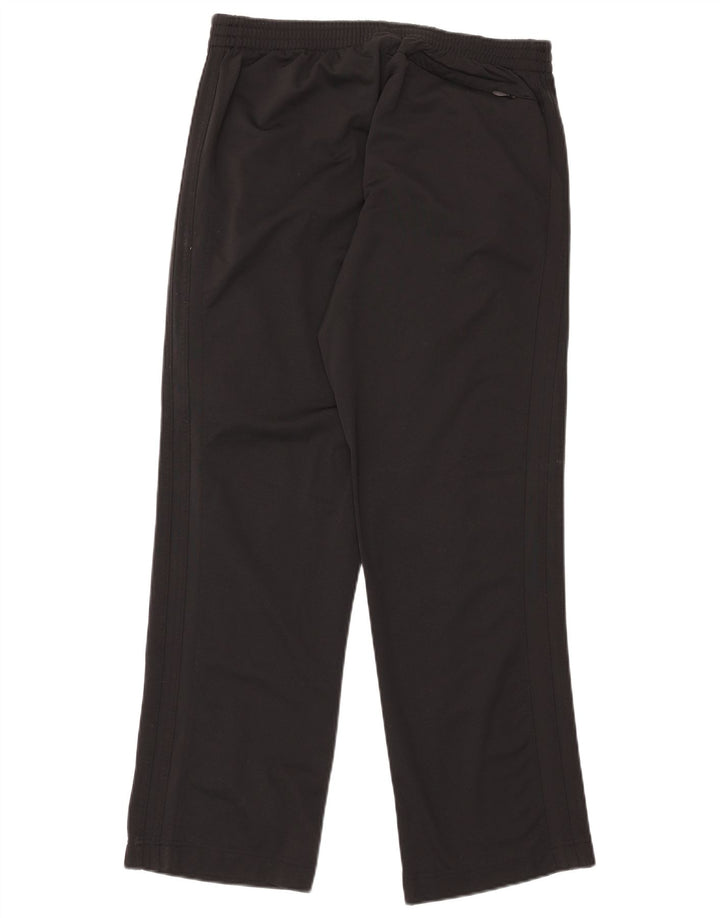 Pantaloni da tuta da uomo Adidas Large neri in poliestere