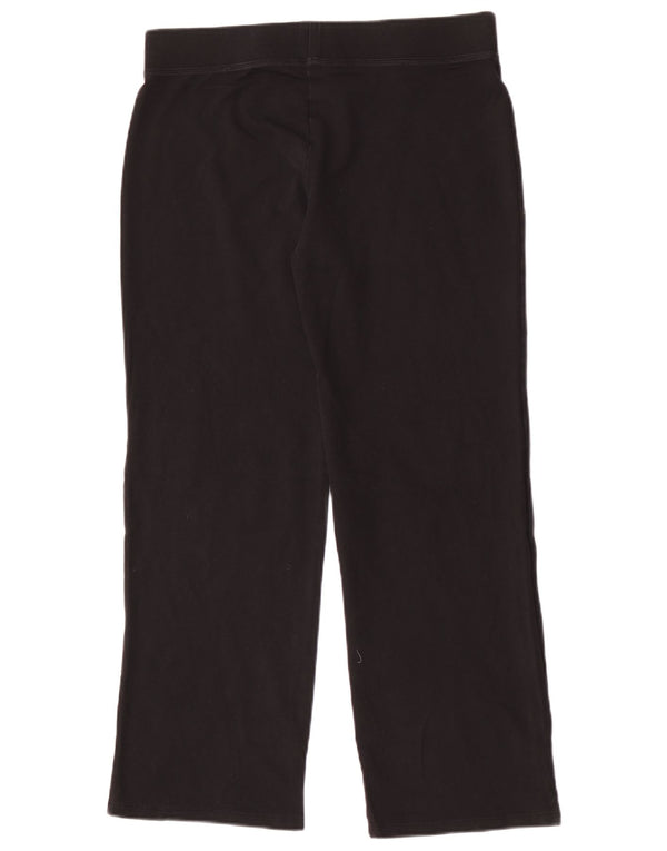 Pantaloni da tuta da donna Marks & Spencer UK 12 medio cotone nero