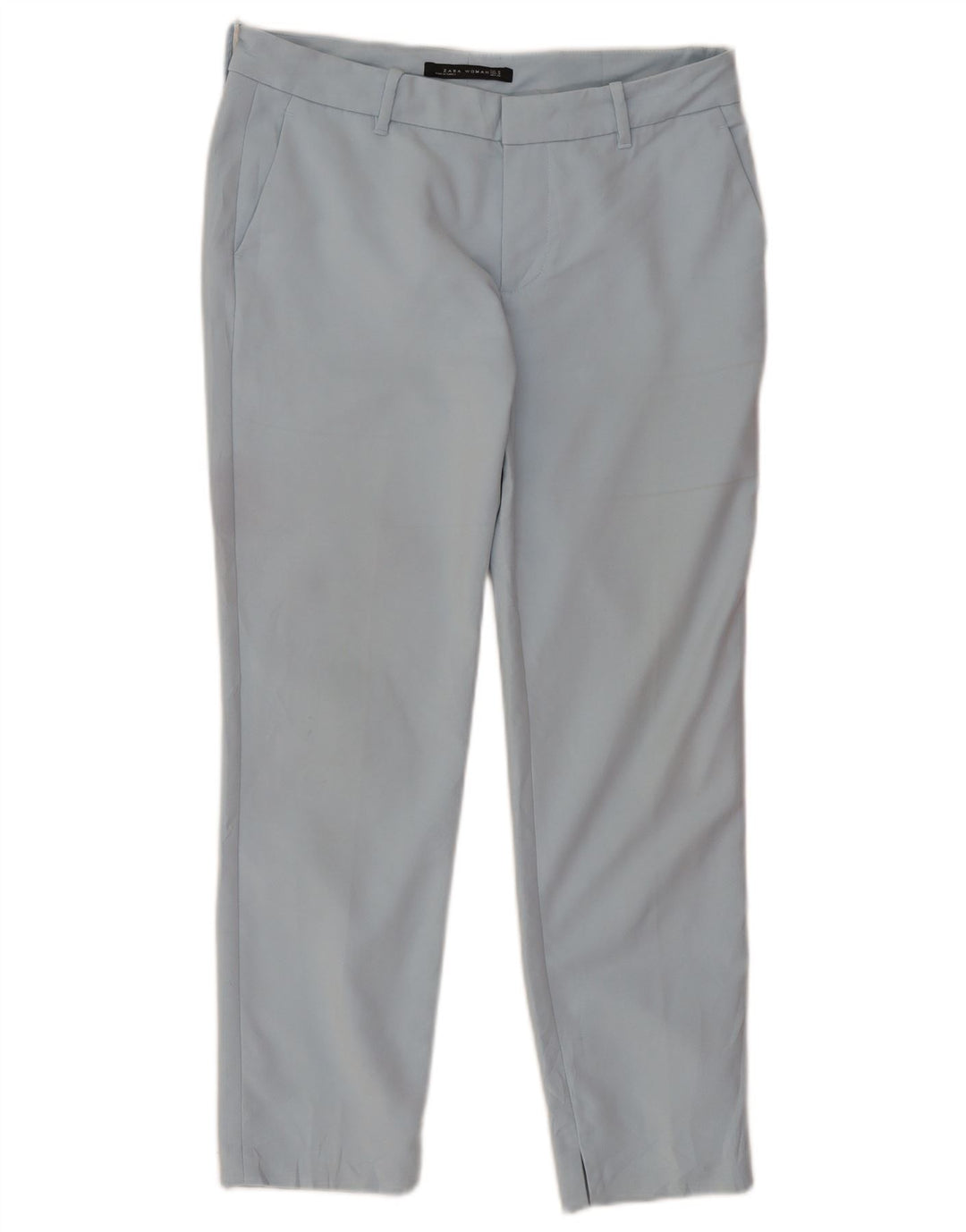 Pantaloni chino corti Zara da donna medi W30 L26 Blu