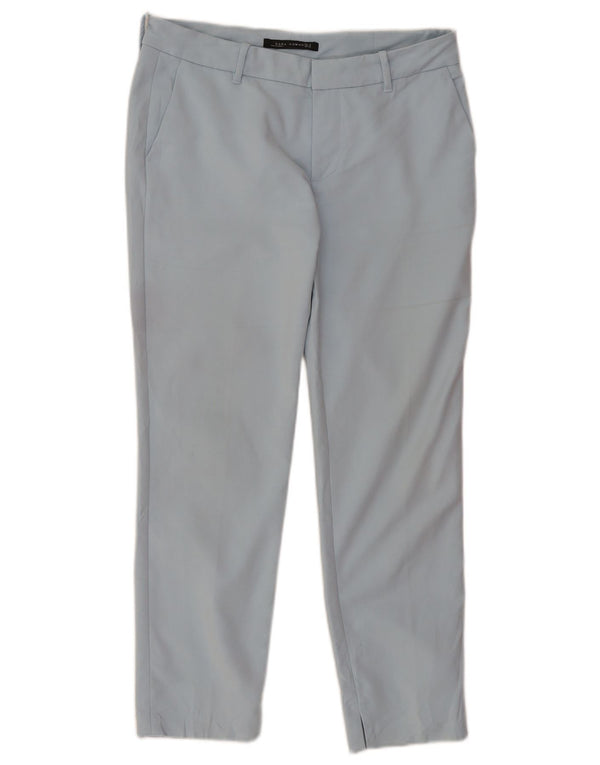 Pantaloni chino corti Zara da donna medi W30 L26 Blu