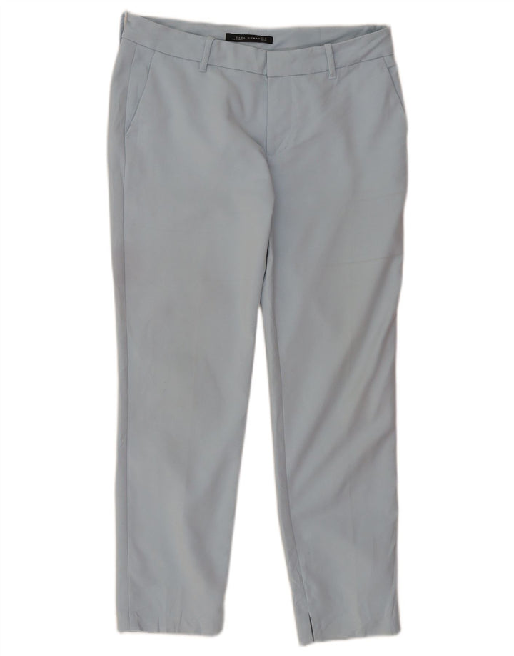 Pantaloni chino corti Zara da donna medi W30 L26 Blu