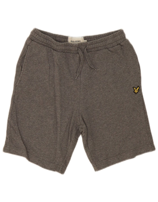 Pantaloncini sportivi da uomo LYLE & SCOTT piccoli in cotone grigio