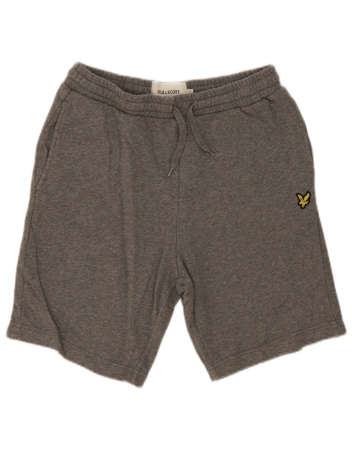 Pantaloncini sportivi da uomo LYLE & SCOTT piccoli in cotone grigio