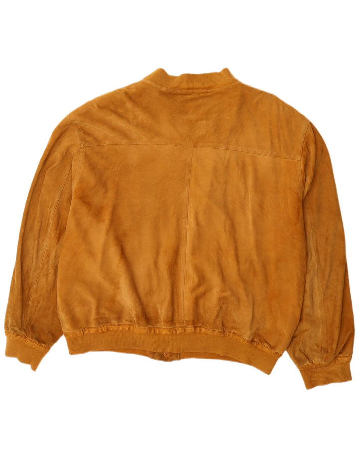 Bomber da uomo in pelle scamosciata Pica IT 42 XL Beige