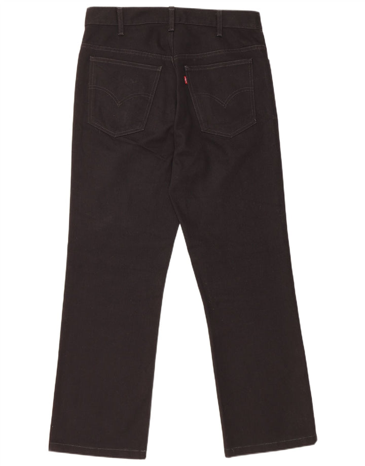 Jeans dritti da uomo Levi's W33 L29 cotone nero