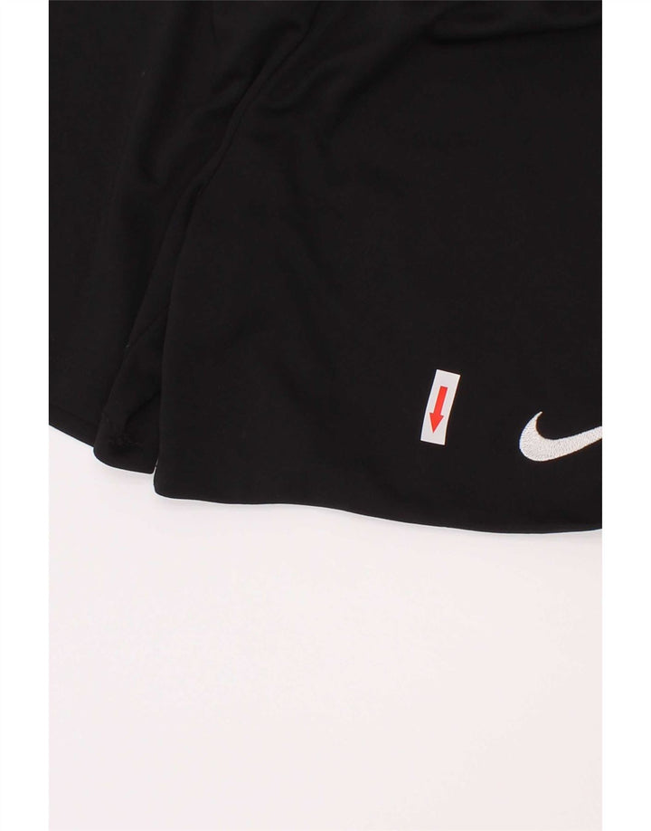 Pantaloncini sportivi Nike da ragazzo Dri Fit 8-9 anni piccoli in poliestere nero