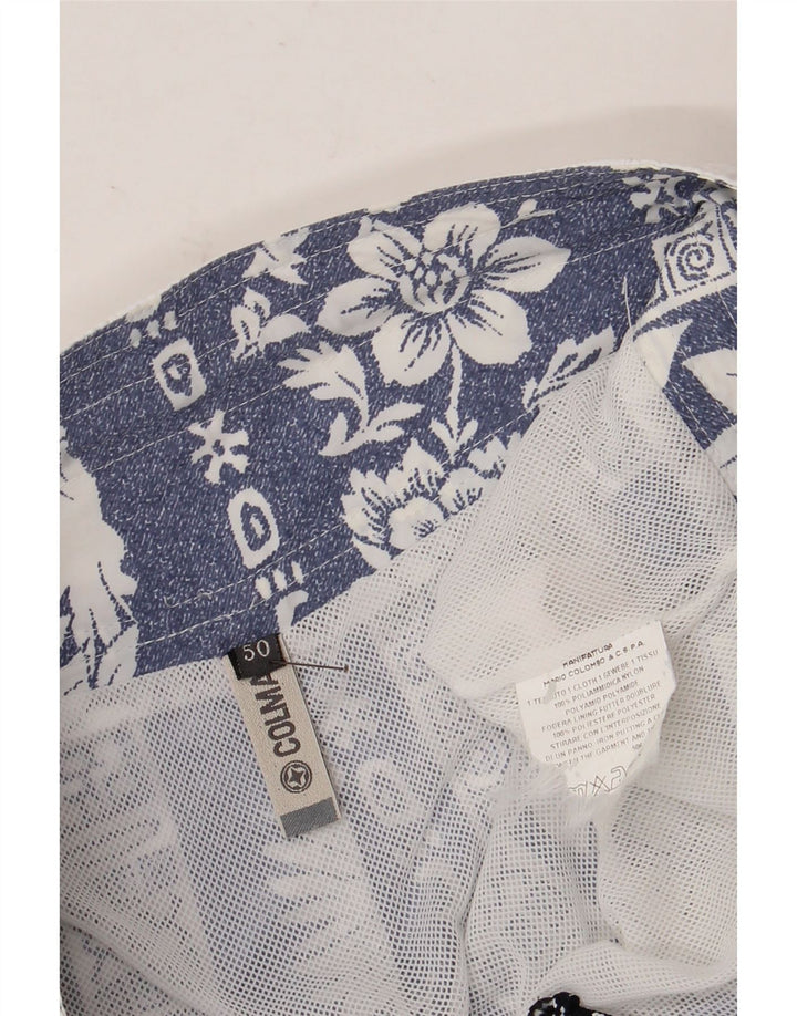 Pantaloncini da bagno da uomo Colmar IT 50 Nylon floreale blu medio