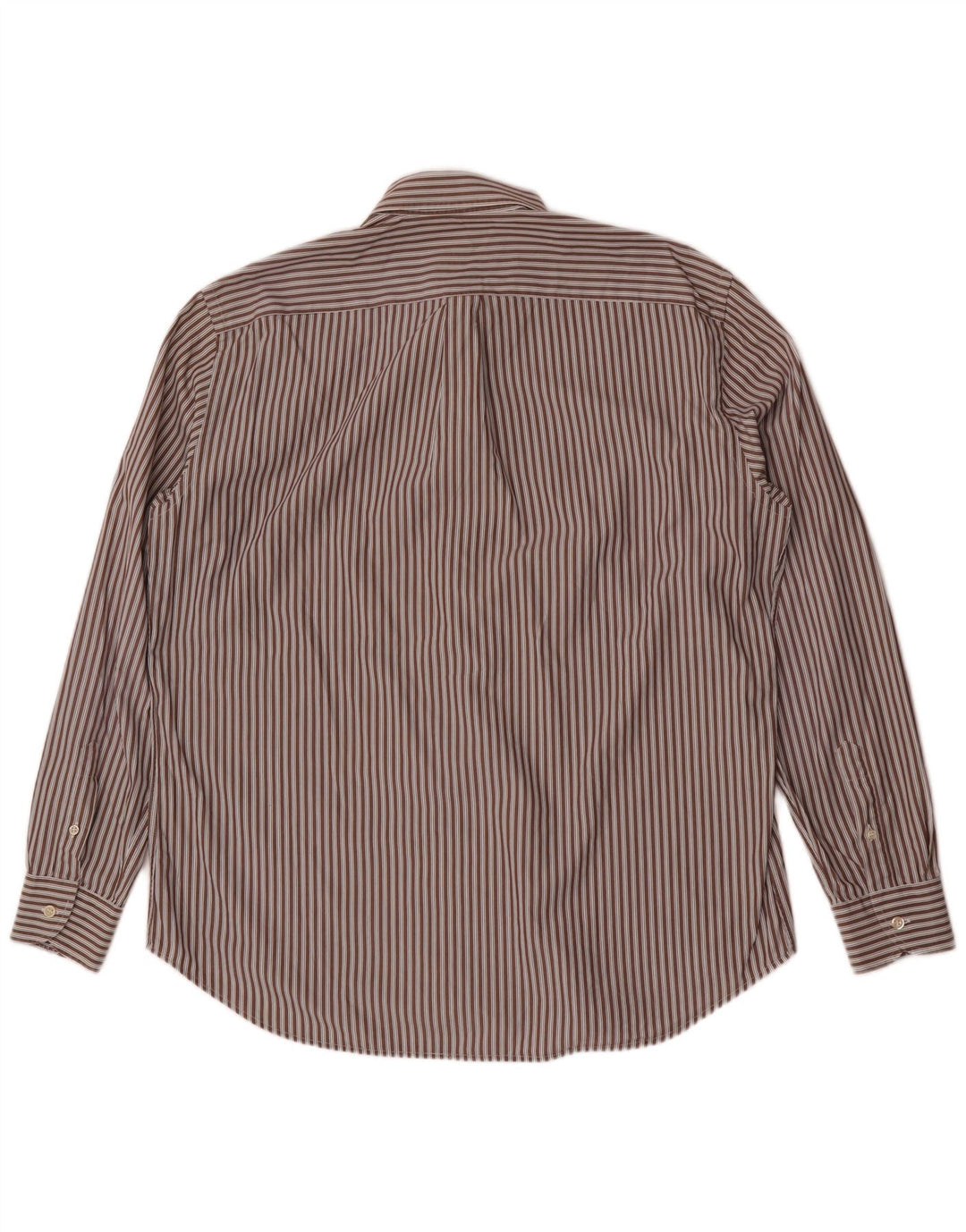Camicia da uomo vestibilità regolare Harmont & Blaine 2XL cotone a righe marrone