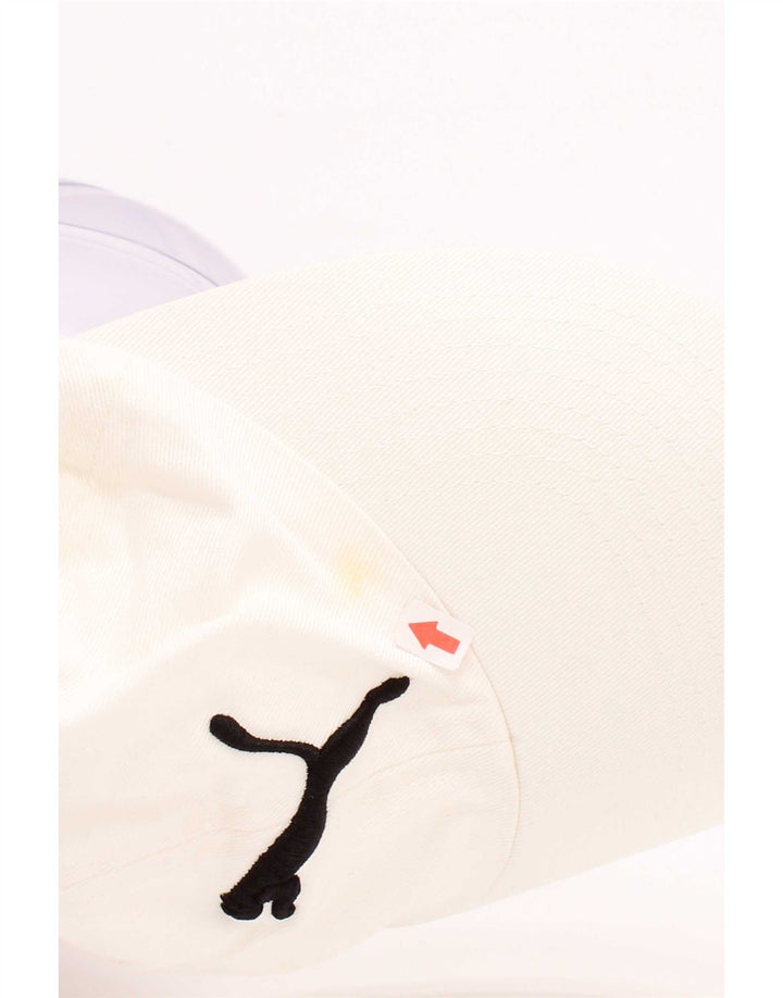 Puma Cappellino da Baseball Uomo con Grafica Taglia Unica Bianco