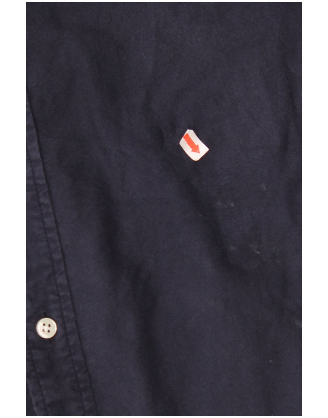 RALPH LAUREN Camicia da uomo piccola in cotone blu navy