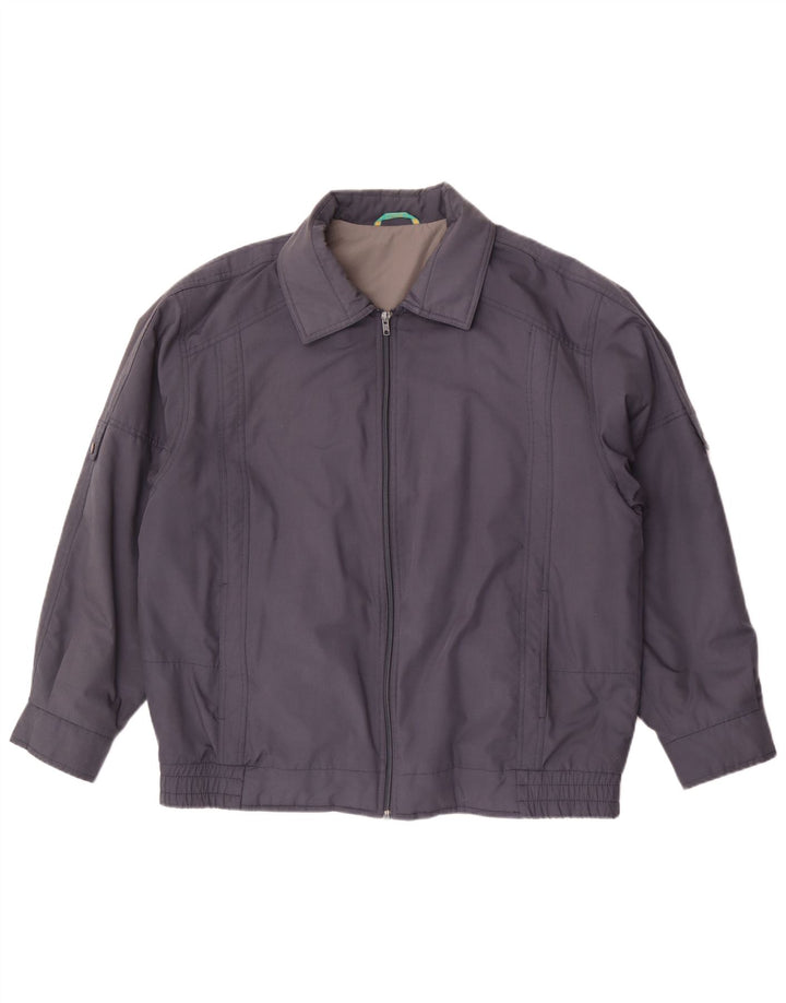 Giubbotto bomber da uomo CANDA EU 56 3XL poliestere blu navy