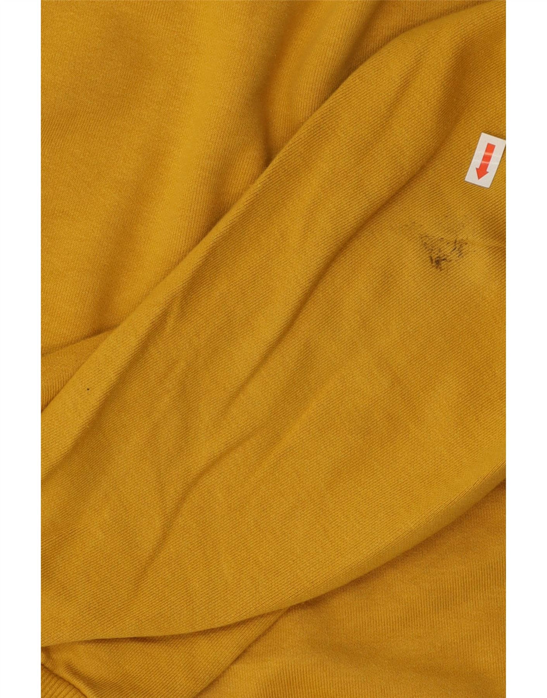 Felpa Zara Uomo Maglione 2XL Cotone Giallo