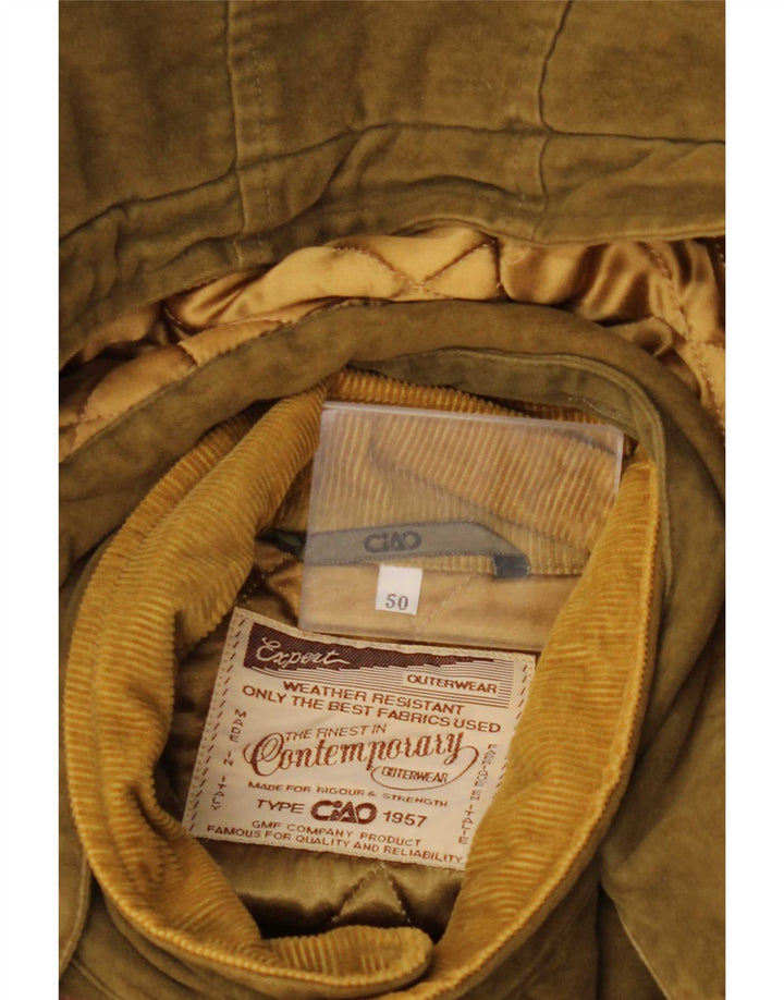 Montgomery con cappuccio da uomo Ciao IT 50 Large Khaki