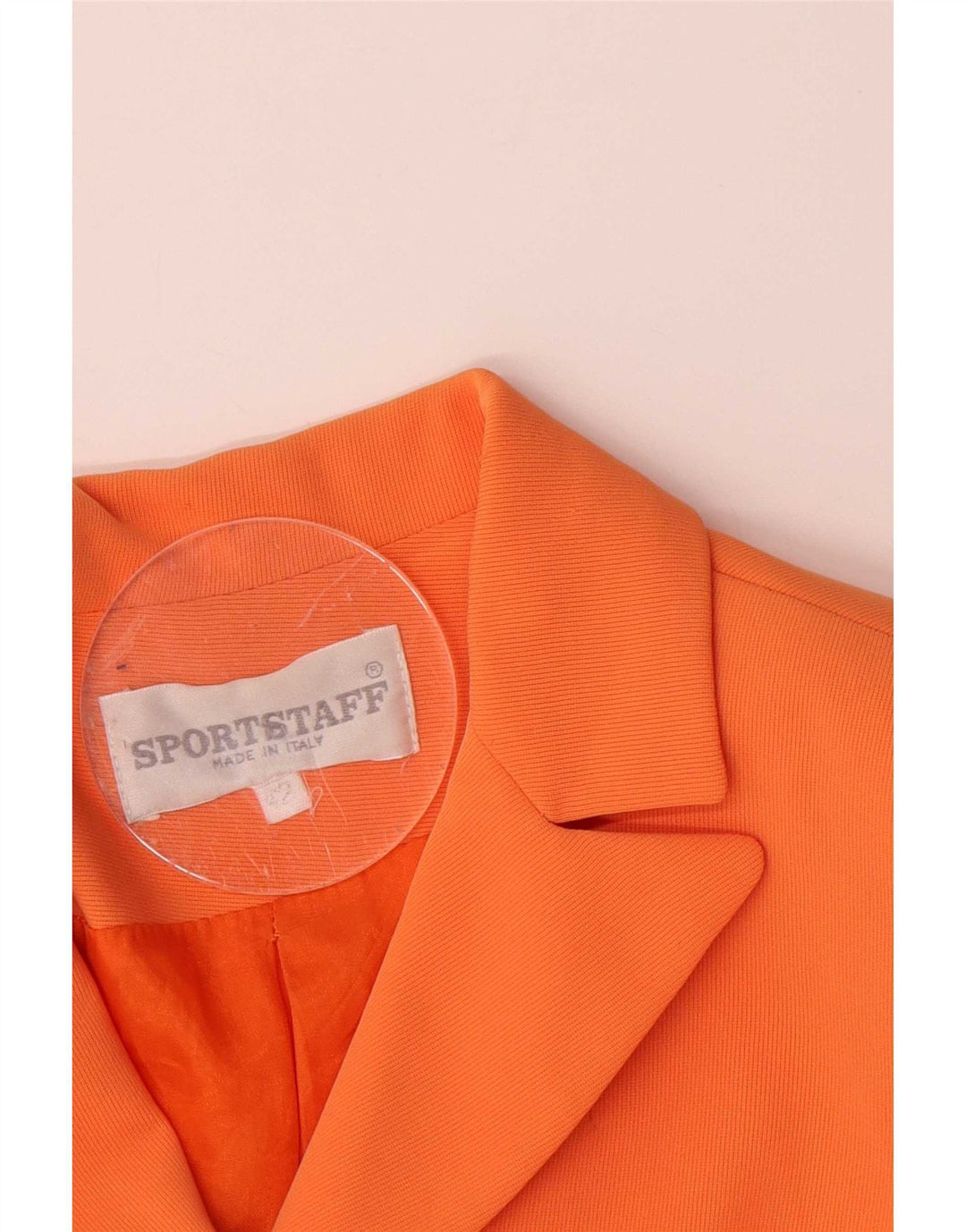 Giacca blazer a 3 bottoni da donna Sport Staff IT 42 arancione medio