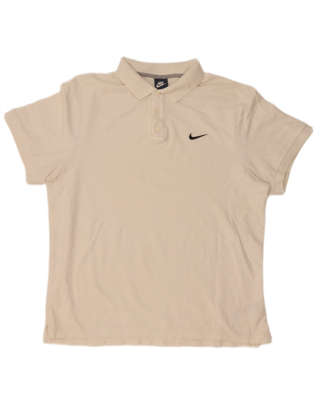 Polo Nike da uomo 2XL in cotone bianco