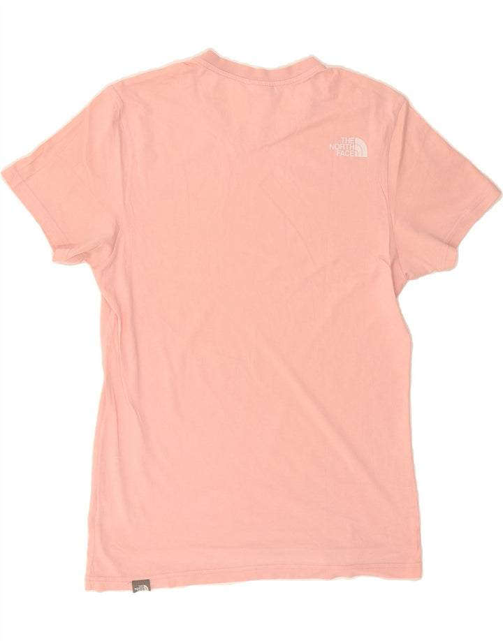 THE NORTH FACE Mens T-Shirt Top Small Pink Cotton Vintage The North Face and Second-Hand The North Face from Messina Hembry 