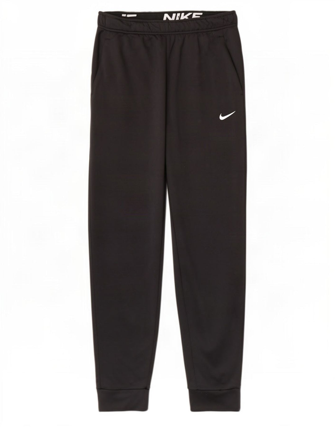 Pantaloni da tuta Nike Therma-Fit da uomo, pantaloni da jogging, grandi, in poliestere nero