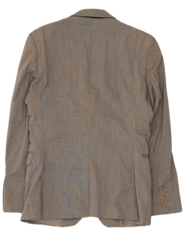 Giacca blazer a 2 bottoni da uomo Zara EU 46 piccola grigia