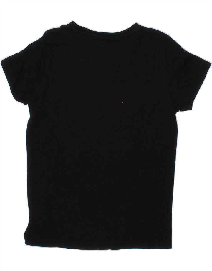 PUMA Boys Graphic T-Shirt Top 7-8 Yea95 Black Cotton Vintage Puma and Second-Hand Puma from Messina Hembry 