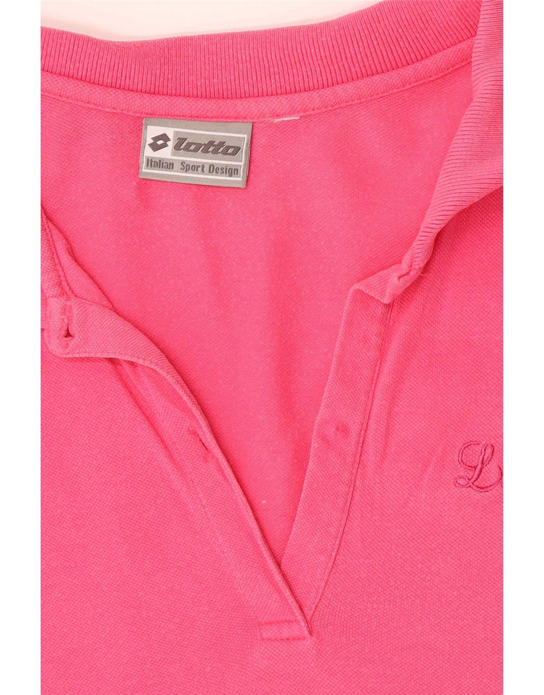 Polo da donna Lotto Rosa medio
