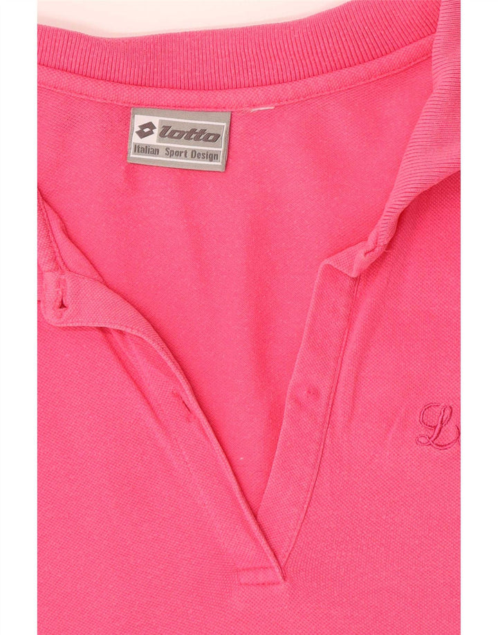 Polo da donna Lotto Rosa medio