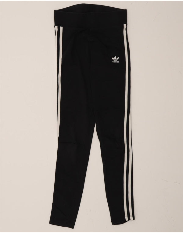 Leggings Adidas da donna UK 6 XS cotone nero